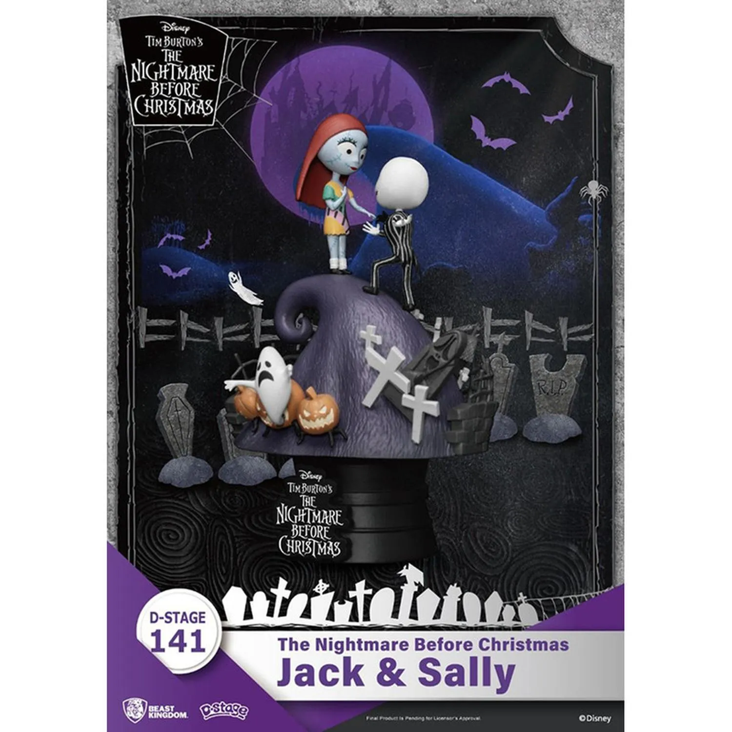 Beast Kingdom Estatuilla Ds-141 Jack & Sally El Extraño Mundo De Jack
