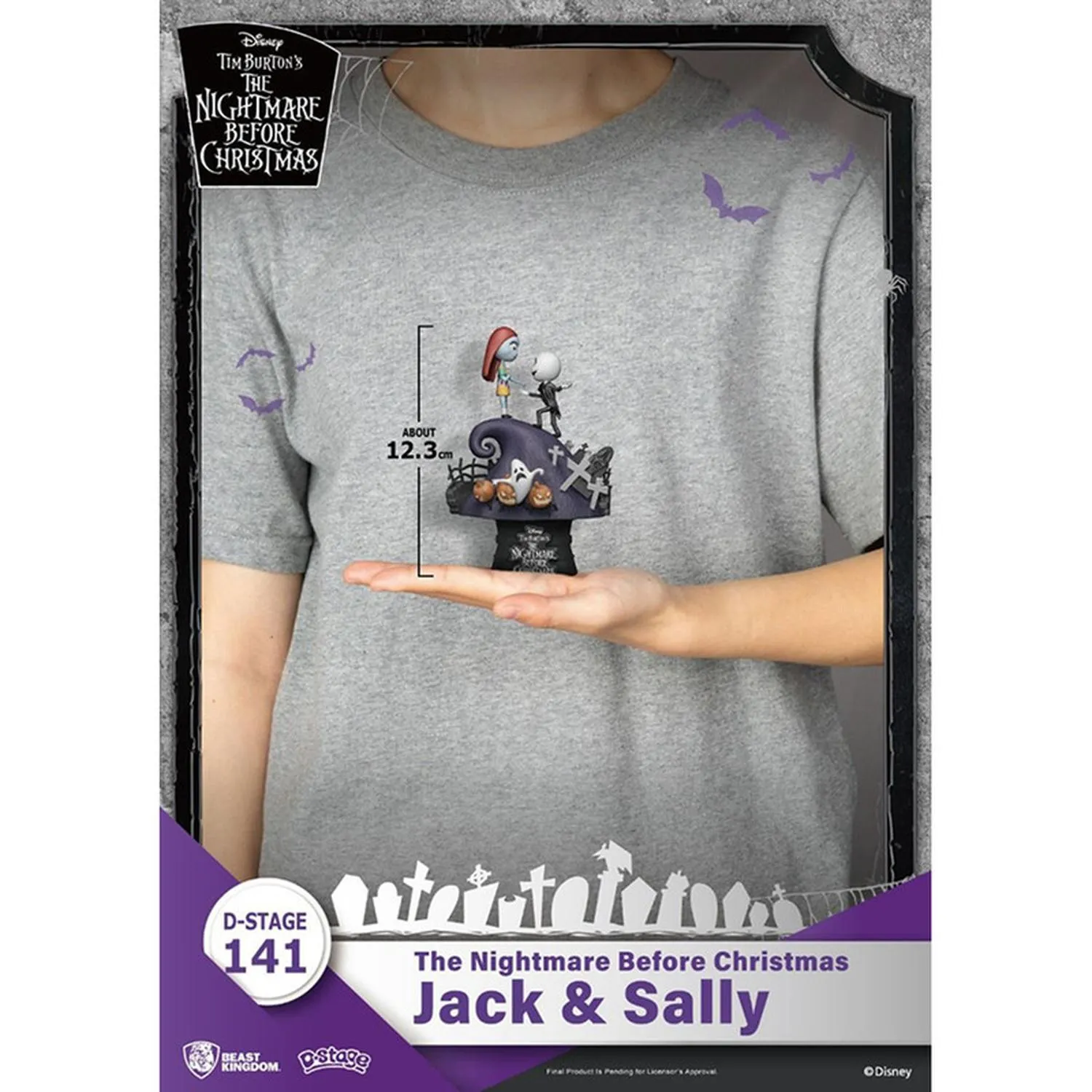 Beast Kingdom Estatuilla Ds-141 Jack & Sally El Extraño Mundo De Jack