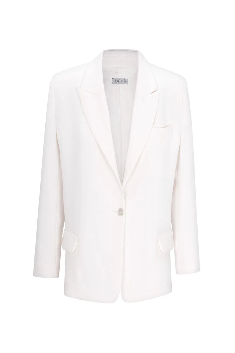 BLAZER CREPE BLANCO