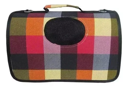 Bolso Transportador De Diseño Talla S Para Perro O Gato