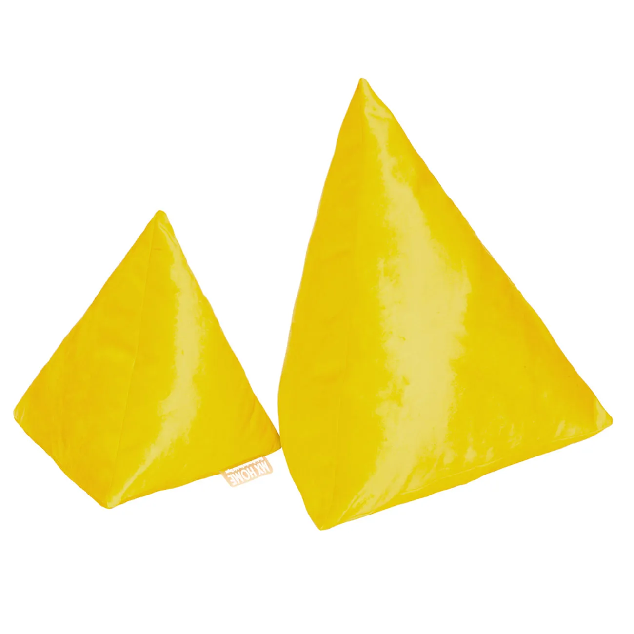 Coussin pyramide velours