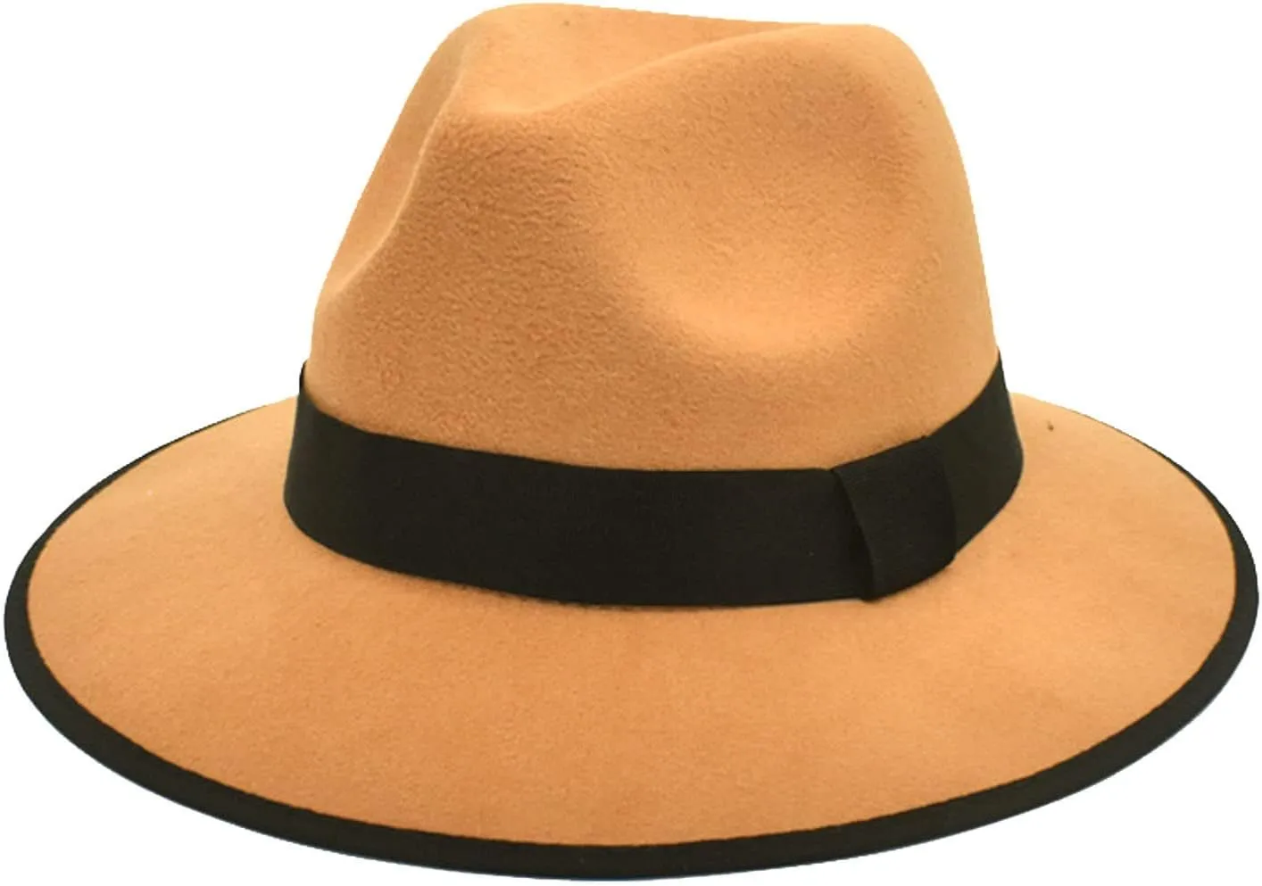 Fedora Hat Mens Fedora Hats for Men Hat Wool Sun Hat Panama Hat Brown Fedora Hats for Men Women