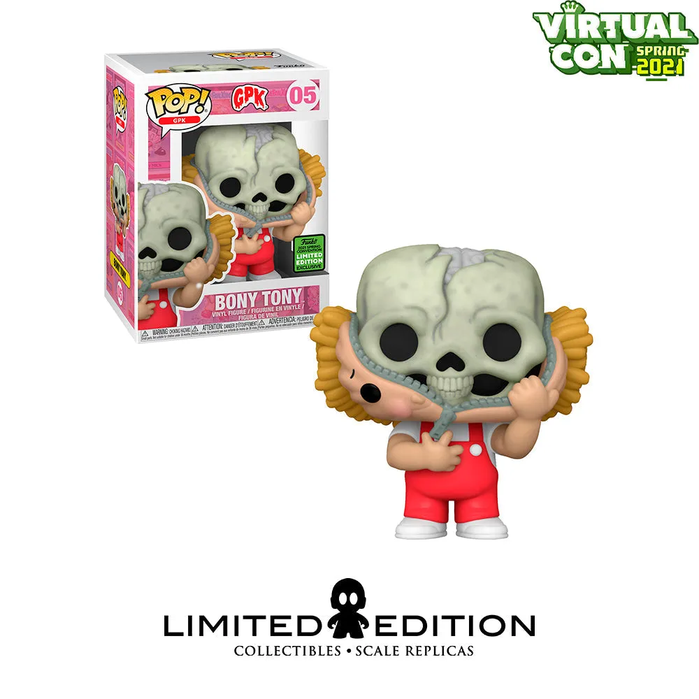 Funko Pop Bony Tony 05 (Exclusivo) Garbage Pail Kids