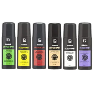 Kit de 6 Desodorantes Naturales