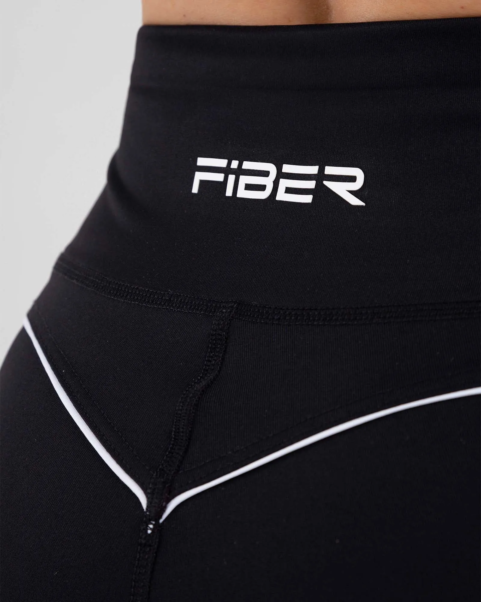 Leggings bootcut negro active luxe FIBER