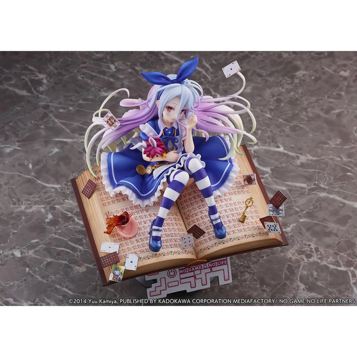 New Arrival Estream Estatuilla Shiro Alice In Wonderland Ver. Escala 1:7 No Game No Life