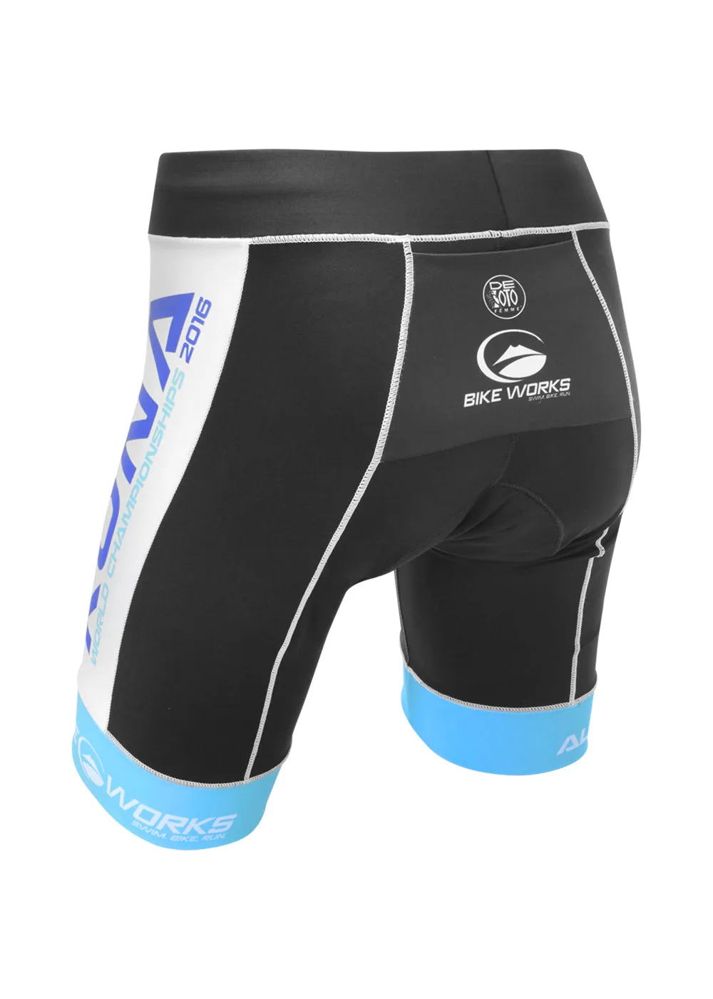 Pantalón corto de triatlón Forza personalizado para mujer - GU3
