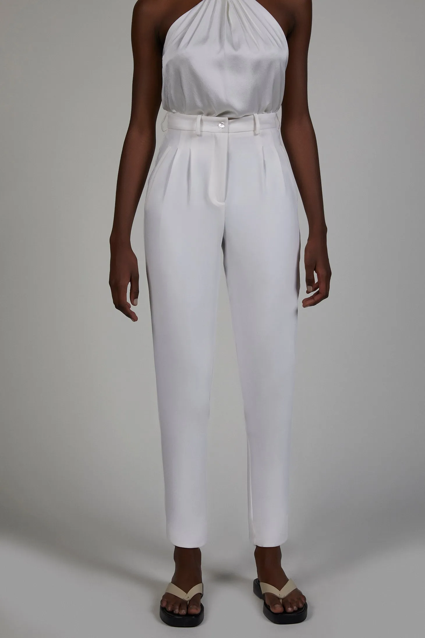 PANTALÓN CREPE BLANCO