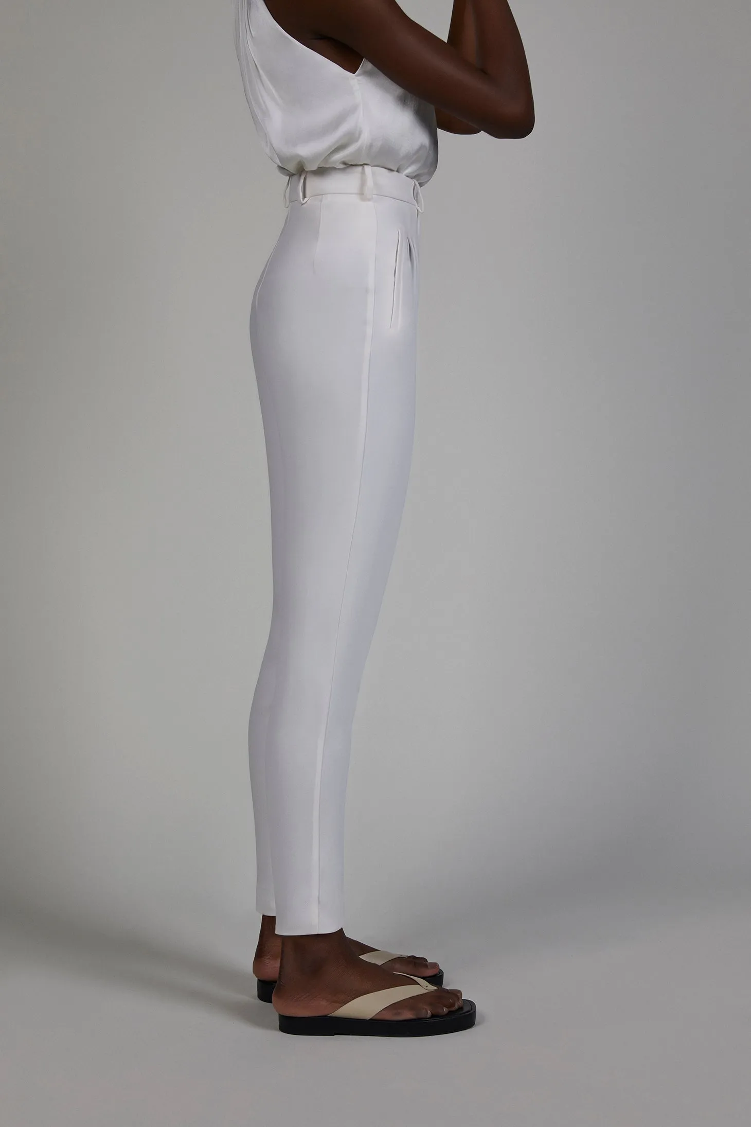PANTALÓN CREPE BLANCO