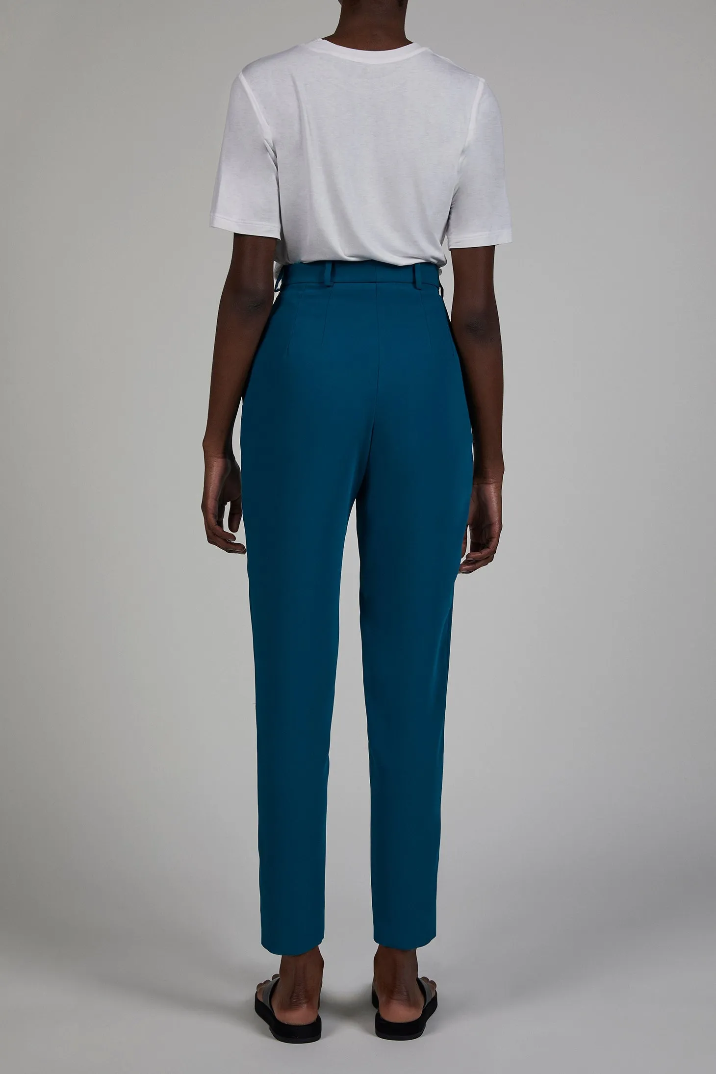 PANTALÓN CREPE VERDE