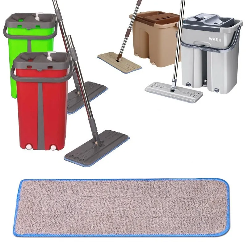Recambios para, Mopa con cubo escurridor, de Microfibra Lavables | BronHome©