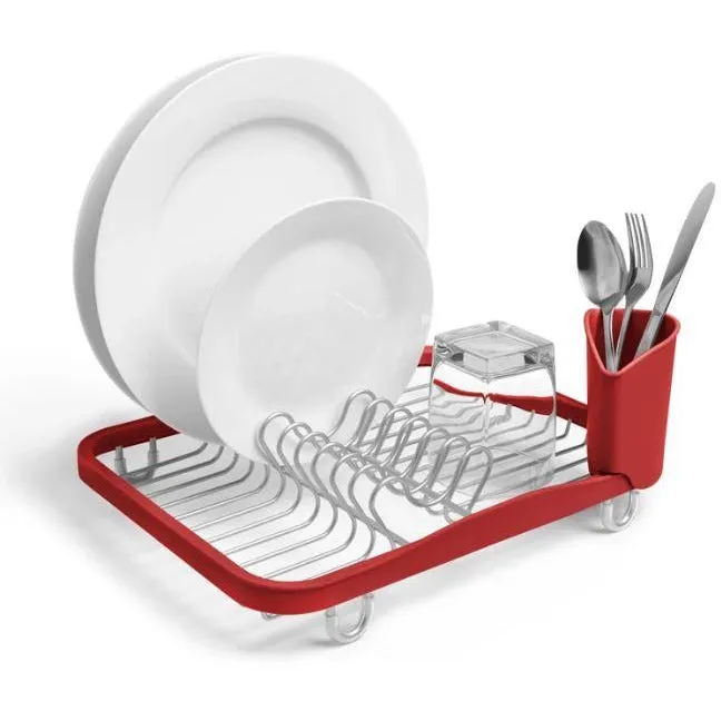 SINKIN DISH RACK Red