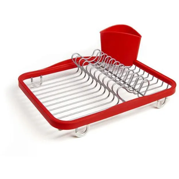 SINKIN DISH RACK Red