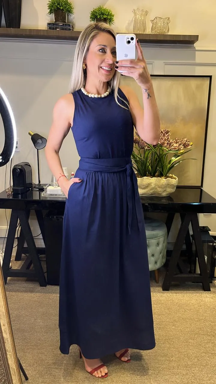 Vestido Anamês Aline Longo